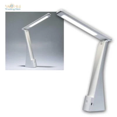 LED Akku-Schreibtischleuchte TAFEL 5W dimmbar Schreib-Tisch-Lampe USB-C aufladen - Bild 1 von 4