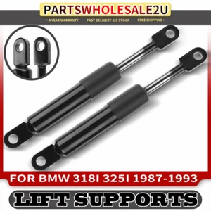 2x Deck Lid Lift Supports Shock Spring Struts for BMW E30 318i 325i 51251932333 - Picture 1 of 10