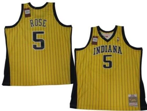 New 1999-00 Jalen Rose #5 Pacers Mens 2XL Mitchell & Ness Swingman Jersey $130 - Picture 1 of 10