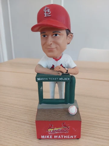 Mike Matheny 2016 St. Louis Cardinals Bobblehead Season Ticket Holder Gift SGA Cover
