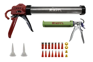 MPFL Sausage+Cartridge Caulk Gun, Protective Cover, Drip Control - Picture 1 of 13