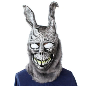 Cosplay Donnie Darko Frank The Rabbit Mask Full Head Mask Halloween Scary Props - Picture 1 of 7