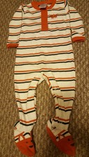 New FOX 6 12 months Gymboree ROMPER outfit boy