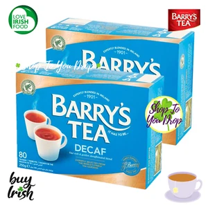 BARRYS DECAF 160 TEABAGS 2 x 80 Tea Bags Irish✨13.95✨BB 09/26✨CHEAPEST✨☕ - Picture 1 of 6