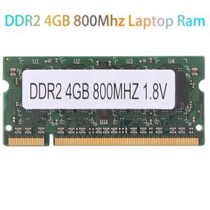 DDR2 4 Go 800 Mhz pour Ordinateur Portable PC2 6400 2RX8 200 Broches SODIM5417