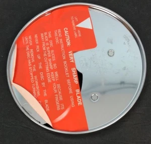 Cuisinart Food Processor Disc DLC-844TX 4MM For DLC-8 DLC-10 Replacement Part - Picture 1 of 2