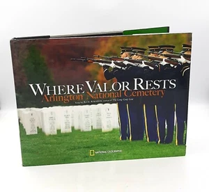 Where Valor Rests Arlington National Cemetery HC/DJ Book *Signed* Rick Atkinson - Picture 1 of 16
