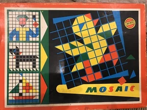 Gitter Steckmosaik 621 1380 German Wooden Mosaic Puzzle Game Heros - Picture 1 of 6