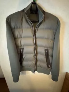 TOM FORD Military Green Down Jacket Size 50– Luxury Puffer Coat Made in Italy - Picture 1 of 5