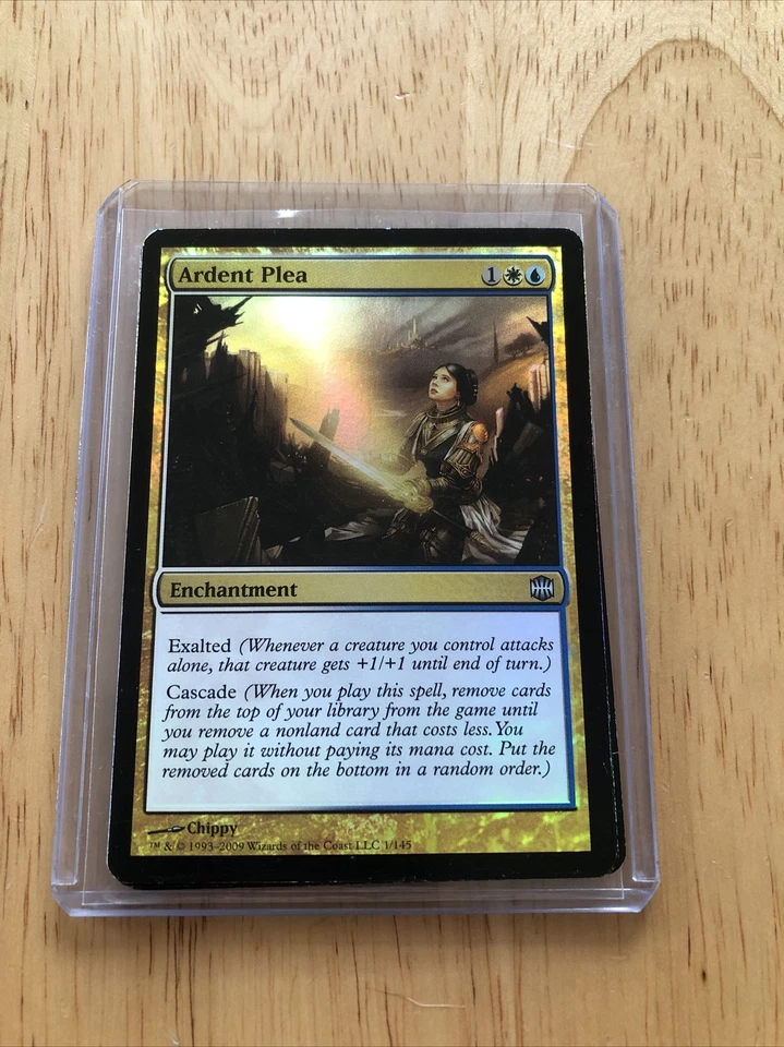 MTG Ardent Plea Alara Reborn 1/145 Foil Uncommon - Image 1 of 1