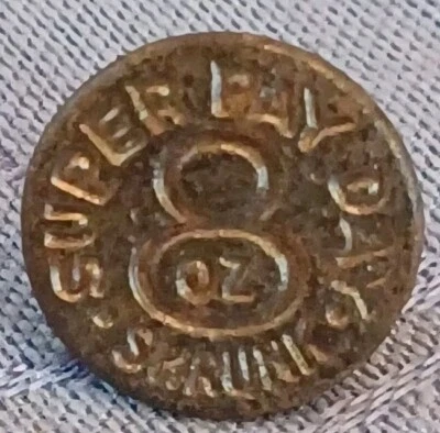 PAY DAY Antique Overall Stud  Button 11/16" Inch - Image 1 of 4