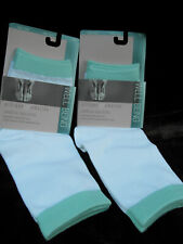 NEW (LOT OF 2 PRS) BY GILLIGAN O'MALLEY,PEDICURE SPA TOELESS SOCKS(SHOE SZ 4-10)