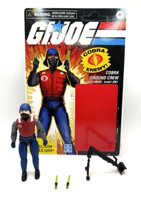 Figura de acción retro GI JOE RAMP RAT Cobra Ground Crew junta tórica HASLAB Skystriker Foto 1 de 2
