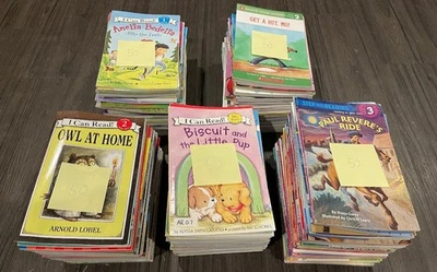 HUGE Lot of 250 Step Into Reading Books! Level 1,2,3 - My First - I Can Read MIX Foto 1 de 4