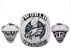 New 2024 2025 Philadelphia ring Eagles super bowl FAST SHIPPING SIZE 11 - Picture 1 of 3