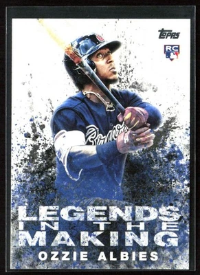 Ozzie Albies 2018 Topps Legends in the Making RC #LITM-4 Atlanta Braves - Image 1 of 2