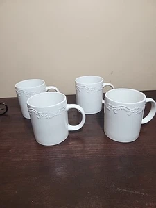 Pfaltzgraff Charlotte Mug 3 7/8" Tall 3 1/4" Diameter Set Of 4 - Picture 1 of 11