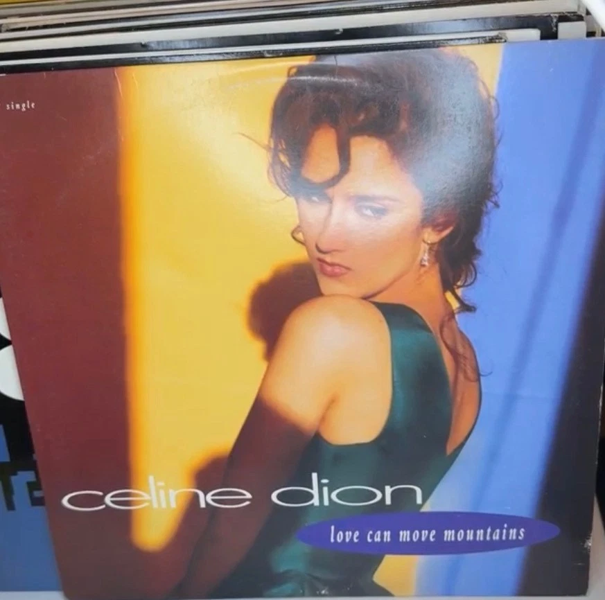CELINE DION - LOVE CAN MOVE MOUNTAINS VINYL 12" MAXI SINGLE 1992 EPIC4974378 Foto 1 de 1
