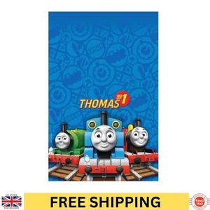 Thomas The Tank Table Cloth Cover Thomas Engine And Friends Party Decoration New - Picture 1 of 4