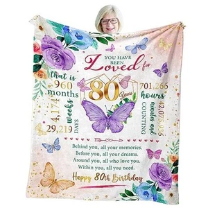 80th Birthday Gifts for Women, Best Gifts for 80 Year Old Woman Birthday, 1945 - Picture 1 of 8