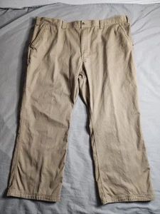 Duluth Canvas Pants Mens Size 50x30 Brown Workwear Western Cargo High Rise NEW - Picture 1 of 10