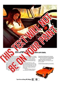 MG Midget A3 Poster Druck von Original Zeitschriftenwerbung (Glanz Fotokarte) - Bild 1 von 1