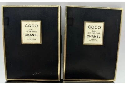 2 VINTAGE Carded Coco Chanel Perfume Eau De Toilette And Body Lotion Samples - Image 1 of 4