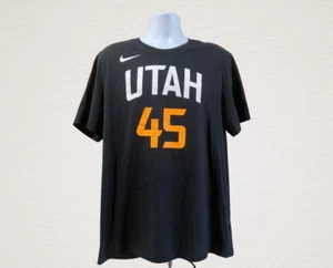 T-Shirt Donovan Mitchell #45 Utah Jazz Nike Jersey schwarz neu mit Etikett - Bild 1 von 5