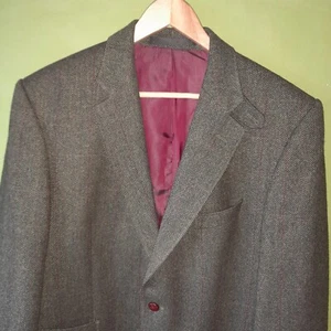 M&S Timothy Everest Yorkshire Tweed By Moon Wool Green Mix Jacket UK 42S 107cm - Picture 1 of 14
