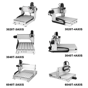 CNC 6040/3040/3020 3/4 Achse Router Fräsmaschine Metall Fräsmaschine Fräsen - Bild 1 von 41