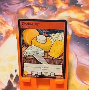 NEOPETS CHEESE COMMON BATTLE FOR MERIDELL SET 119/140 WOTC VINTAGE MINT VHTF! - Picture 1 of 2