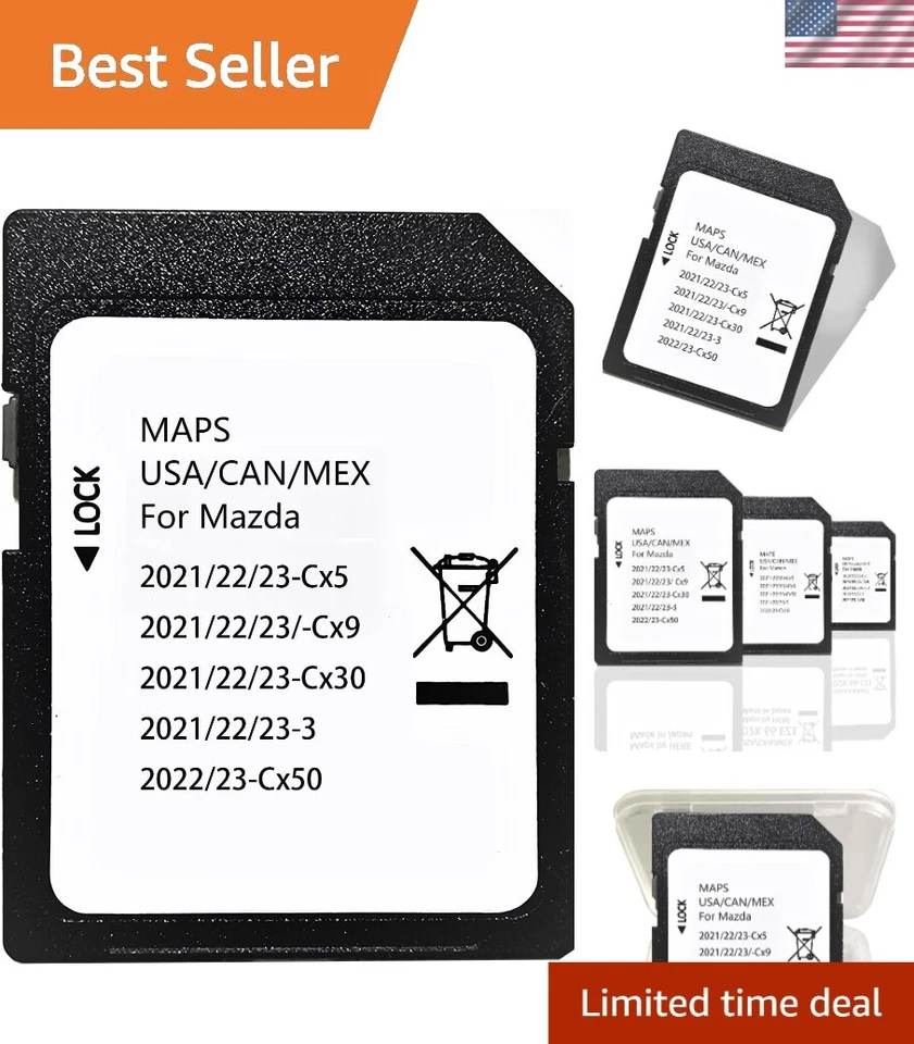 Latest Newest Navigation SD Card,Compatible with 2021/22/23-Cx5. 2021/22/23-C... - Image 1 of 4