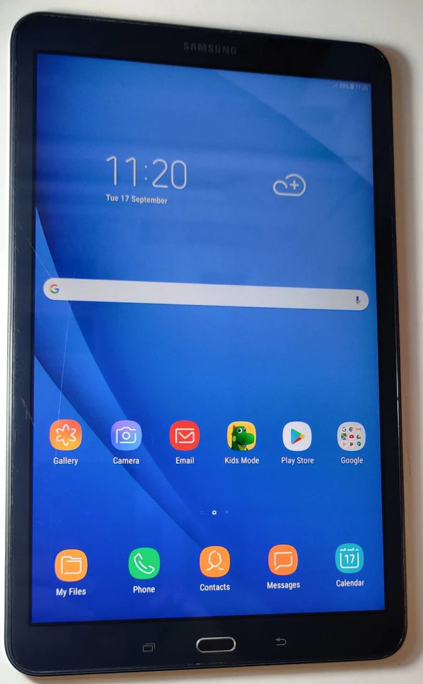 Samsung Galaxy Tab A T585 32GB Wi-Fi+Cellular 10.1 Blue Tablet #370B Working  - Image 1 of 4