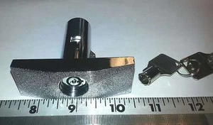 Vending machine T handle lock assembly w/ plug lock & 2 keys New FREE SHIPPING - Picture 1 of 12