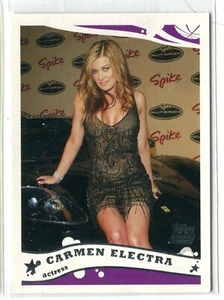 2005-06 Topps Basketball Carmen Electra Celebrity RC #252 ACTRESS PLAYBOY MODEL - Picture 1 of 1