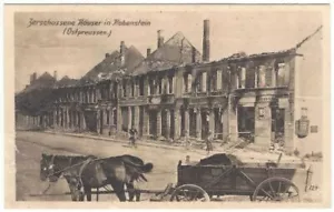 Ansichtskarte 1941 Hohenstein Ostpreußen Ostpreußenhilfe ungebraucht - Picture 1 of 2