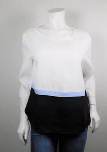 Tyler Boe Leinen Tunika Top S Neu mit Etikett $ 161 ~ EE - Bild 1 von 3