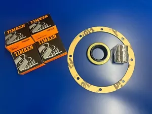 Ford English Axle complete Diff Rebuild Kit - Genuine TIMKEN Bearings - Picture 1 of 3
