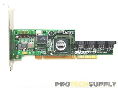 Promise Technology SATAII150 SX8 4-PORT Sata II Controller Card with WARRNTY - Image 1 of 4