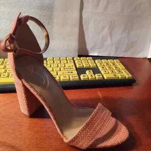 ¡NUEVO! Sandalias Sam Edelman Yaro Correa al Tobillo Clásicas Rosa Talla Varias - Imagen 1 de 6