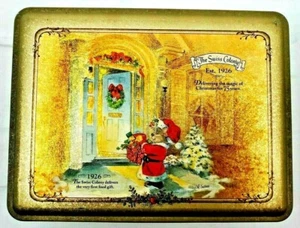 Vintage 1926-2001 75th year Christmas Gift Mouse The Swiss Colony Collectors Tin - Picture 1 of 8