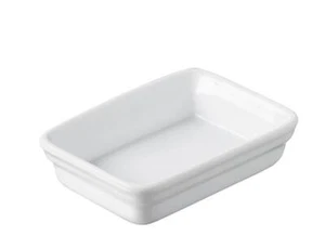 MINIATURA MOLDE PARA GUISO, RECTANGULAR Blanco - Imagen 1 de 5