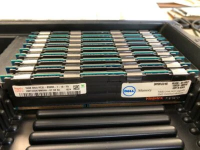 DELL Hynix 16GB PC3-8500 DDR3-1066MHz  HMT42GR7BMR4A-G7 CL7 240-Pin DIMM 1.35V - Image 1 of 3