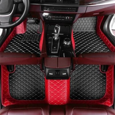 For BMW 7 Series 740i 740Li 745i 745Li 750i 750Li 760Li Custom Car Floor Mats - Image 1 of 4