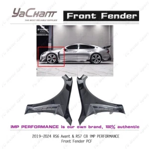 Kit de carbono/FRP para guardabarros delantero acampanado 19-24 RS6 Avant y RS7 C8 iMP PERFORMANCE - Imagen 1 de 24