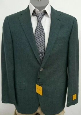 Chaqueta Blazer Hickey Freeman New York Traveler Verde Para Hombre Nueva con Etiquetas $1095 Elige Talla Foto 1 de 2