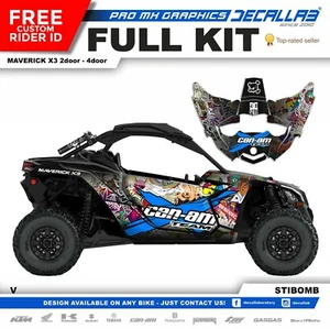 CAN AM MAVERICK X3 MAX Graphics Decals Stickers Aufkleber deco kit graphique kit - Picture 1 of 6