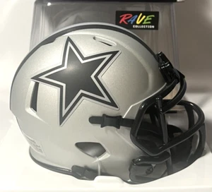 DALLAS COWBOYS Riddell Mini Helmet 2025 RAVE NIB Free Ship QTY Prescott Lamb - Picture 1 of 2