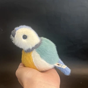 Jellycat Blue Tit Bird 5" Plush Stuffed Animal Blue And Yellow RETIRED - Picture 1 of 6