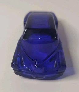 Stunning VTG BOYD Art Glass COBALT BLUE 1948 TUCKER TORPEDO Car - Picture 1 of 5